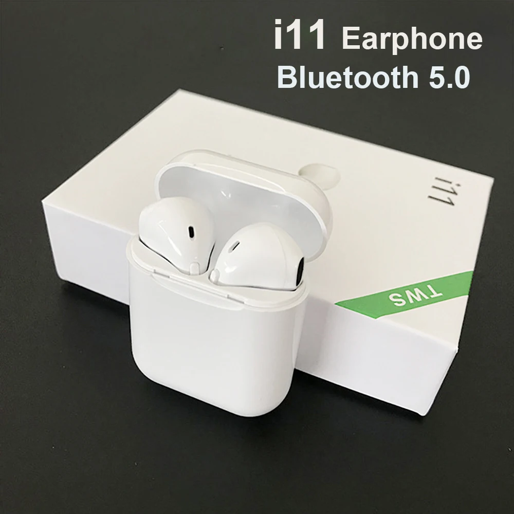 Bluetooth Earphone i11 TWS Headset Wireless Bluetooth 5.0 Mini Earbuds For iPhone For Samsung For Huawei Wireless Earphones
Bluetooth Earphone i11 TWS Headset Wireless Bluetooth 5.0 Mini Earbuds For iPhone For Samsung For Huawei Wireless Earphones