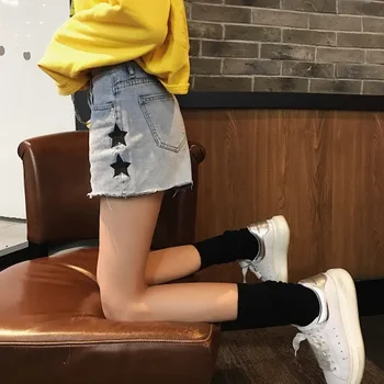 High Waist Embroidery Star Shorts Women Korean Summer Sexy Shorts Womens Denim Shorts Jeans Femme Kawaii Shorts
High Waist Embroidery Star Shorts Women Korean Summer Sexy Shorts Womens Denim Shorts Jeans Femme Kawaii Shorts