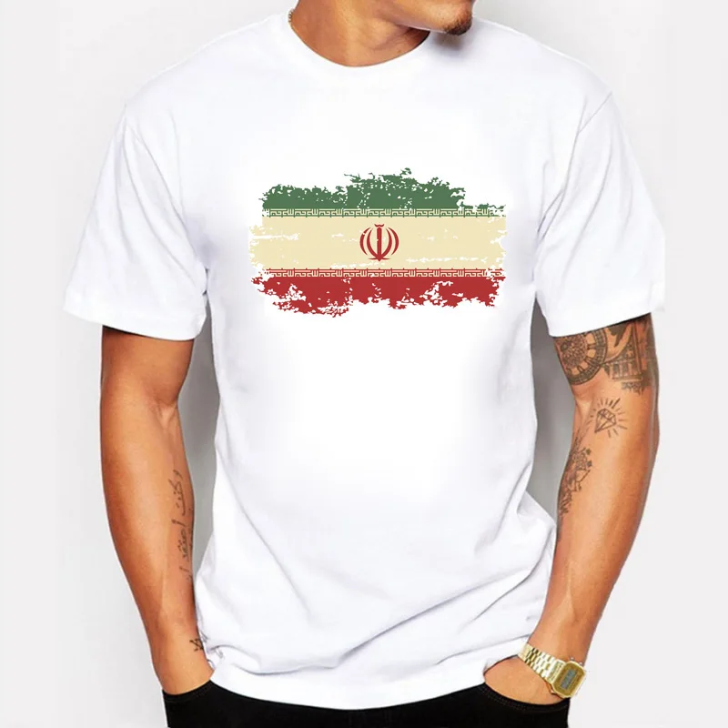 New Summer Iran National Flag T shirts For Men Fashion 100% Cotton Nostalgic Iran Flag T-shirt For Men Clothing
New Summer Iran National Flag T shirts For Men Fashion 100% Cotton Nostalgic Iran Flag T-shirt For Men Clothing