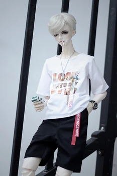 BJD doll top spring style is suitable for 1/3 1/4 MSD DD casual T-shirt white letter ribbon doll accessories
BJD doll top spring style is suitable for 1/3 1/4 MSD DD casual T-shirt white letter ribbon doll accessories