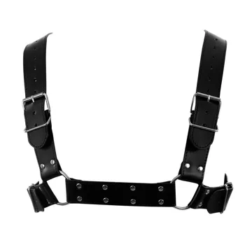Leather Harness Bra Breast Cage Belt Punk Goth Strap Black AdjustablePlus Size Metal Rivet Epaulette Bondage Belt Dance wear
Leather Harness Bra Breast Cage Belt Punk Goth Strap Black AdjustablePlus Size Metal Rivet Epaulette Bondage Belt Dance wear