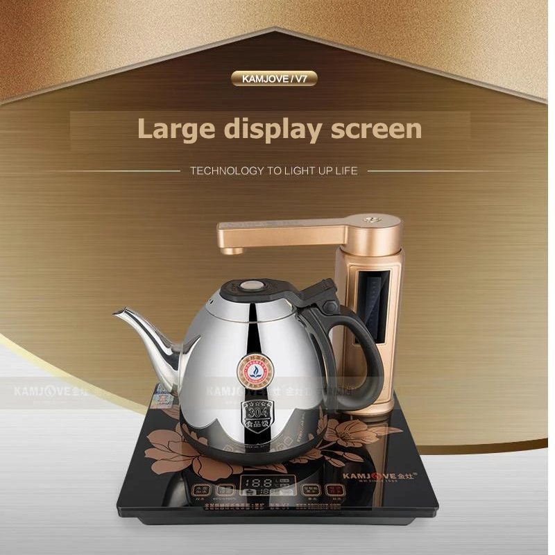 free shipping KAMJOVE V7 full intelligent automatic electric kettle 304 stainless steel automatic electric tea stove
free shipping KAMJOVE V7 full intelligent automatic electric kettle 304 stainless steel automatic electric tea stove
