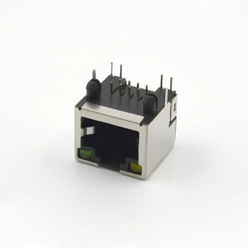 50pcs RJ45 Connector 8P8C Network Interface Short Body Bend Foot Port With Light 8P8C All-inclusive
50pcs RJ45 Connector 8P8C Network Interface Short Body Bend Foot Port With Light 8P8C All-inclusive