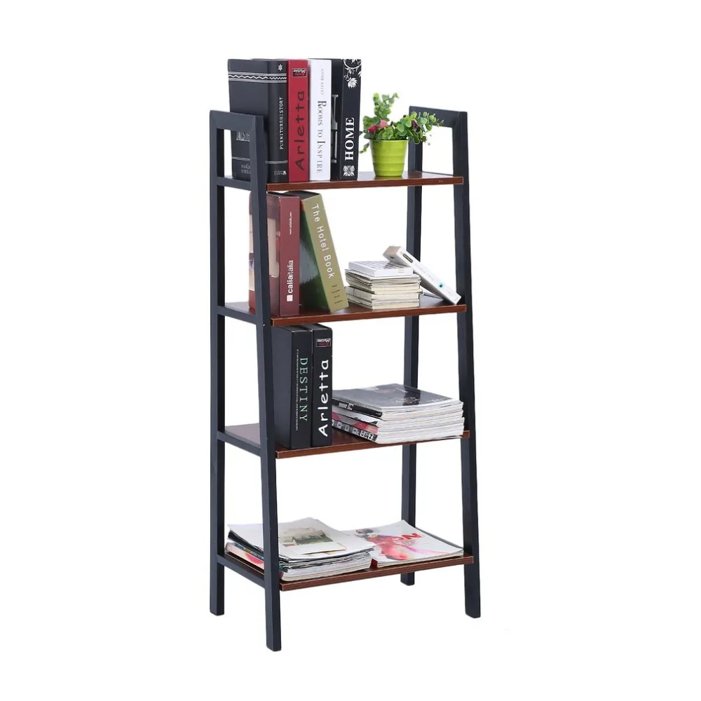Vintage Design 4 Layers Bookcase Ladder Shelf Modern Home Bookcase Plant Stand Storage Shelves Bookshelf Living Room Furniture
Vintage Design 4 Layers Bookcase Ladder Shelf Modern Home Bookcase Plant Stand Storage Shelves Bookshelf Living Room Furniture