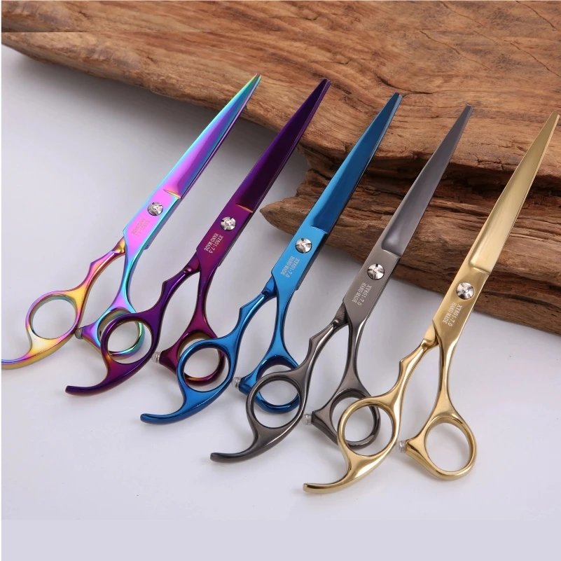 Fenice 7.0 inch Colorful Professional Grooming Scissors Pet Dog Hair Cutting Shear
Fenice 7.0 inch Colorful Professional Grooming Scissors Pet Dog Hair Cutting Shear