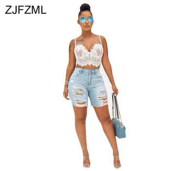 Casual Denim Shorts Ripped Jeans For Women High Waist Destroyed Hole Short Pants Streetwear Mujer High Elastic Skinny Trousers
Casual Denim Shorts Ripped Jeans For Women High Waist Destroyed Hole Short Pants Streetwear Mujer High Elastic Skinny Trousers