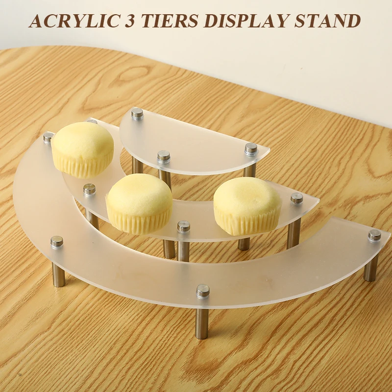 3 Tiers Clear Durable Round Cup Cake Stand Acrylic Cupcake Stand Serving Platter Wedding Birthday Party Cake Dessert Display
3 Tiers Clear Durable Round Cup Cake Stand Acrylic Cupcake Stand Serving Platter Wedding Birthday Party Cake Dessert Display