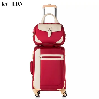 20''24 inch waterproof oxford cloth trolley luggage set travel suitcase spinner wheels rolling luggage fashion Women suitcase
20''24 inch waterproof oxford cloth trolley luggage set travel suitcase spinner wheels rolling luggage fashion Women suitcase
