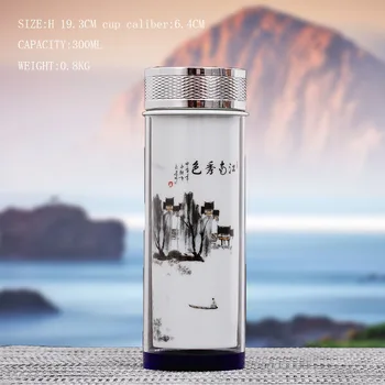 300ML Jingdezhen Blue and White Porcelain Ceramic Thermal Insulation Discoloration Teacup Milk Glass Water Bottles Wedding Gifts
300ML Jingdezhen Blue and White Porcelain Ceramic Thermal Insulation Discoloration Teacup Milk Glass Water Bottles Wedding Gifts