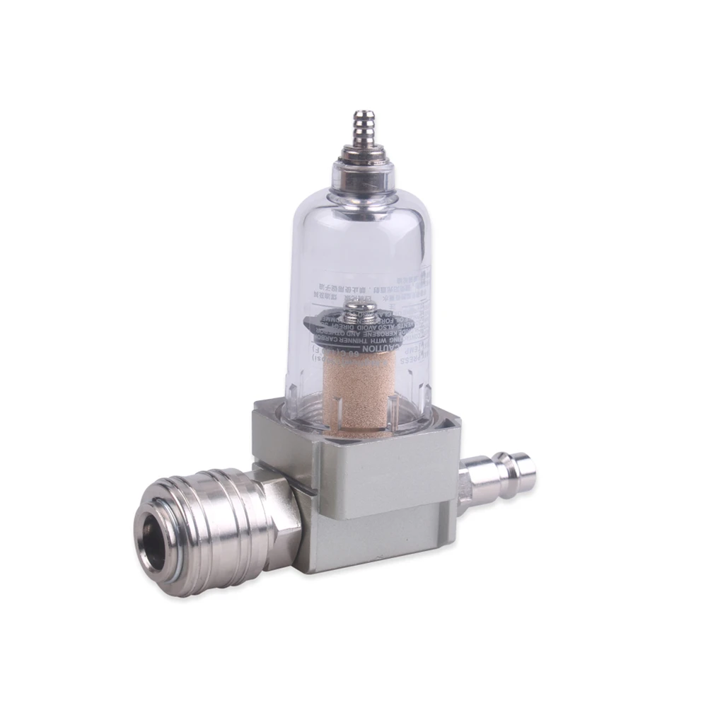 1/4 Cleaning Compressed Air Filter Water Separator Oil Separator Quick Connector Coupling Compressed Air Tools
1/4 Cleaning Compressed Air Filter Water Separator Oil Separator Quick Connector Coupling Compressed Air Tools
