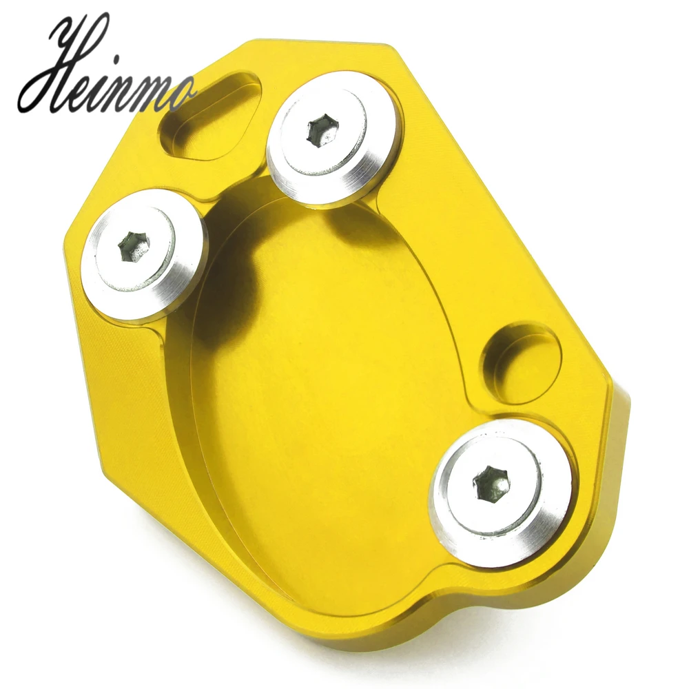 For Kawasaki Z800 Z1000 Z1000SX Ninja 400R 650650R 1000 ZX-6R10R ER4N4F ER6N6F Versys 650 Motorcycle Kickstand Enlarge Plate (23)