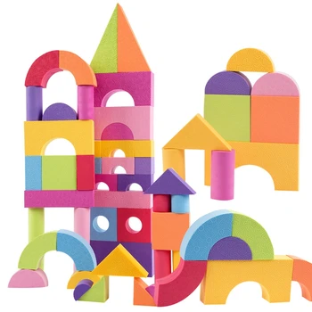 New 50 Pcs/Set EVA Foam Blocks Educational Kids Toys For Children Software Construction Building Home Safety Chunks Block Game
New 50 Pcs/Set EVA Foam Blocks Educational Kids Toys For Children Software Construction Building Home Safety Chunks Block Game