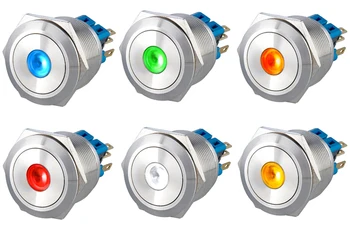 25mm 1NO1NC Anti vandal Switch 6V,12V,24V,110V Orange Dot LED Waterproof Stainless Steel Round Metal Self-Reset and lock switch
25mm 1NO1NC Anti vandal Switch 6V,12V,24V,110V Orange Dot LED Waterproof Stainless Steel Round Metal Self-Reset and lock switch