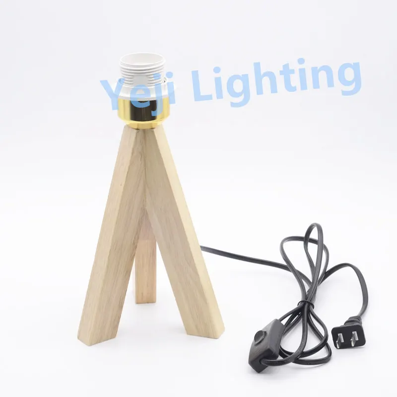 E27 socket lamp holder Vintage Wood Metal Industrial Indoor Bedside Lamps LED desk light table lamp ON / OFF cable wire cord set
E27 socket lamp holder Vintage Wood Metal Industrial Indoor Bedside Lamps LED desk light table lamp ON / OFF cable wire cord set