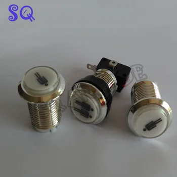 Silver Plated 1&2 player Illuminated Push Button/arcade machine parts/accessories/Coin operator cabinet
Silver Plated 1&2 player Illuminated Push Button/arcade machine parts/accessories/Coin operator cabinet
