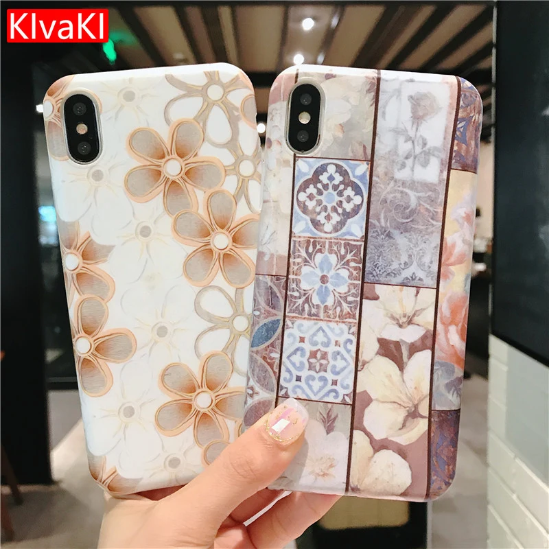 KIzaKI Funny Pattern phone Case Retro Cover TPU Case for iphone 7 Plus 6 6s 7 8 plus X Cases Retro flowers Silicone soft Cover
KIzaKI Funny Pattern phone Case Retro Cover TPU Case for iphone 7 Plus 6 6s 7 8 plus X Cases Retro flowers Silicone soft Cover
