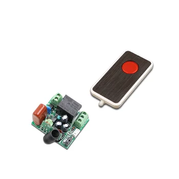 AC 220V 10A Relay Red button Transmitter Remote Control Switch Wireless ON OFF Key Switch Light Lamp LED Switch 1CH Receiver
AC 220V 10A Relay Red button Transmitter Remote Control Switch Wireless ON OFF Key Switch Light Lamp LED Switch 1CH Receiver
