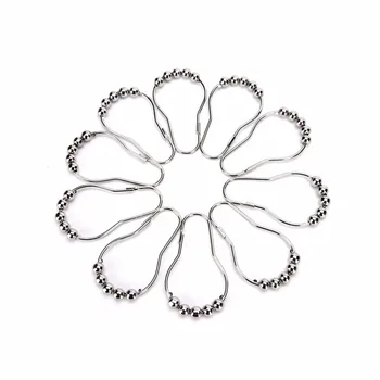 12Pcs/set 7cm x 4cm Shower Curtain Ring Rustproof Shower Curtain Hooks Glide Metal Rings for Bathroom Shower Rods Curtains
12Pcs/set 7cm x 4cm Shower Curtain Ring Rustproof Shower Curtain Hooks Glide Metal Rings for Bathroom Shower Rods Curtains