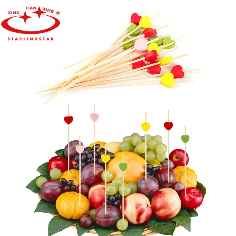 100 Pcs/Lot Mini heart Fruit Toothpick Paper Food Picks Cake Toothpicks Cupcake Fruit Sticks Birthday party Decoration
100 Pcs/Lot Mini heart Fruit Toothpick Paper Food Picks Cake Toothpicks Cupcake Fruit Sticks Birthday party Decoration