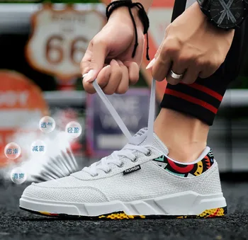 Mesh Fine Belt Ultra Light Breathable Fashion College Wind Men'S Shoes Summer Breathable Ins Super Fire Shoes Korean Version
Mesh Fine Belt Ultra Light Breathable Fashion College Wind Men'S Shoes Summer Breathable Ins Super Fire Shoes Korean Version