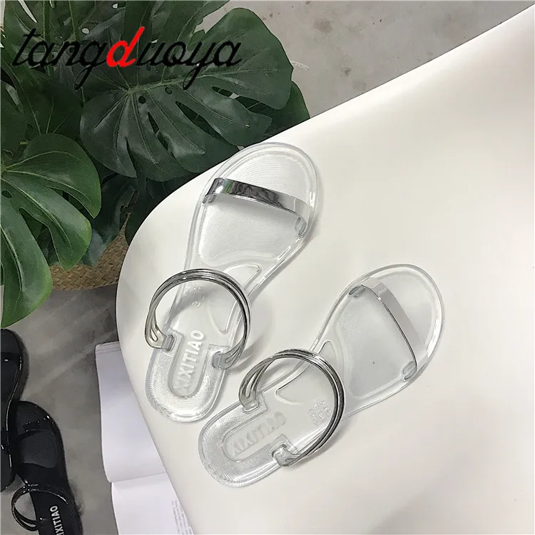 Summer antiskid jelly sandals women narrow band two ways wear sandalias female silver band slip on slippers girls beach sandalia
Summer antiskid jelly sandals women narrow band two ways wear sandalias female silver band slip on slippers girls beach sandalia
