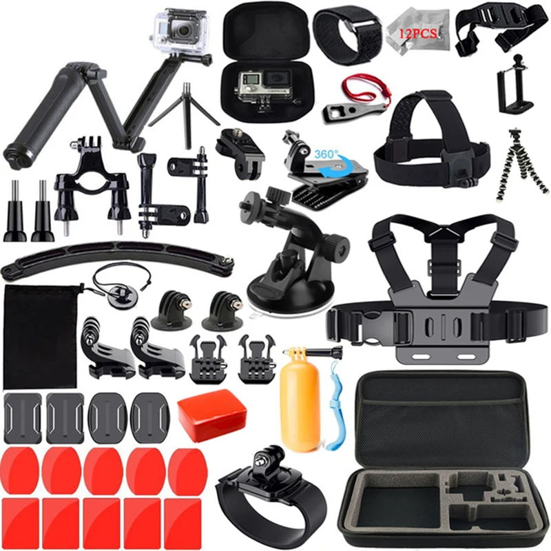 Action Cmaera Accessories Kit for Gopro / Go pro Hero 8 7 6 Waterproof Housing Set for Gopro Hero7 5 6 Black Camera 55A
Action Cmaera Accessories Kit for Gopro / Go pro Hero 8 7 6 Waterproof Housing Set for Gopro Hero7 5 6 Black Camera 55A