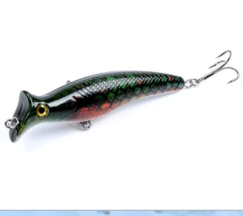 New shape popper artificial bait lure for ocean boat fishing water surface fish 12pcs
New shape popper artificial bait lure for ocean boat fishing water surface fish 12pcs