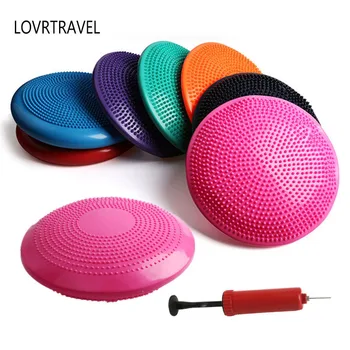 Balance Seat Cushion Yoga Massage Cushion Disk Riot Yoga Balance Ball Leg Foot Rehabilitation Pad Air Cushions Ottomans Air Pump
Balance Seat Cushion Yoga Massage Cushion Disk Riot Yoga Balance Ball Leg Foot Rehabilitation Pad Air Cushions Ottomans Air Pump