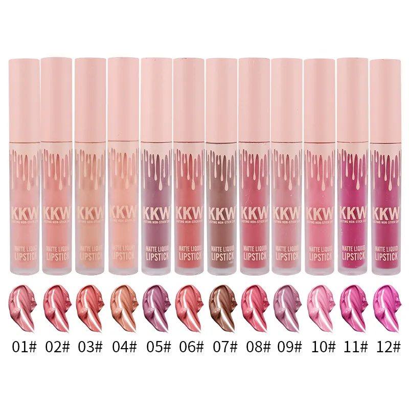 KkW Brand Matte Liquid lip gloss Makeup Waterproof Mate red gloss Lip Tint Beauty cosmetic Nude Long Lasting Matt Lipstick
KkW Brand Matte Liquid lip gloss Makeup Waterproof Mate red gloss Lip Tint Beauty cosmetic Nude Long Lasting Matt Lipstick
