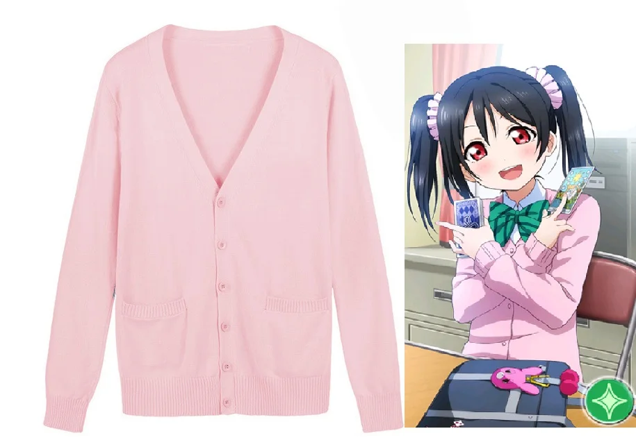 Love Live Cosplay Costume Lovelive Nico Yazawa Sweater Japan School Uniform Niko Cardigan Sweaters Free Shipping
Love Live Cosplay Costume Lovelive Nico Yazawa Sweater Japan School Uniform Niko Cardigan Sweaters Free Shipping