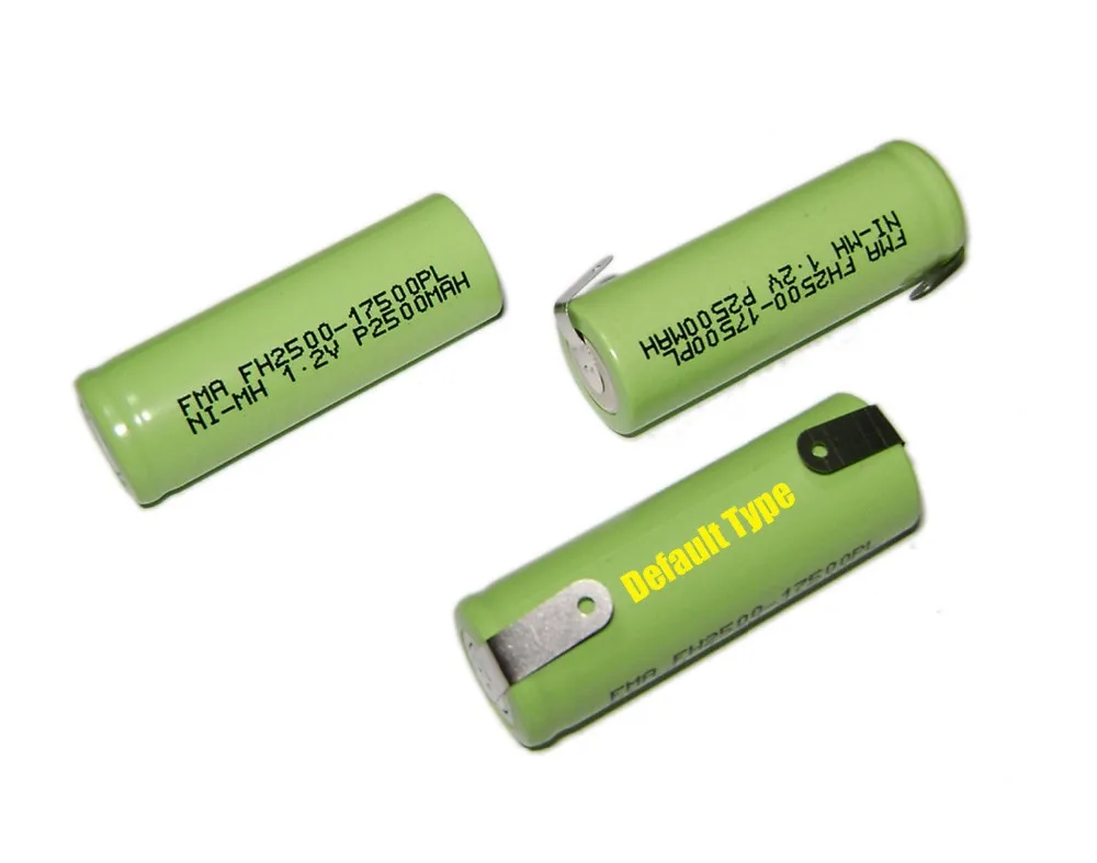 2Pcs Ni-MH 17500 Size A 1.2V 2500mAh Braun ProCare Oral-B Toothbrush Rechargeable Battery 17*50mm US/RU
2Pcs Ni-MH 17500 Size A 1.2V 2500mAh Braun ProCare Oral-B Toothbrush Rechargeable Battery 17*50mm US/RU