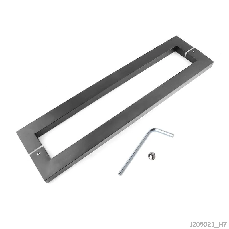 304 Stainless Steel Square Matte Black Glass Door Handle Sliding Wood Door Handle
304 Stainless Steel Square Matte Black Glass Door Handle Sliding Wood Door Handle