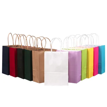 30PCS/lot 15x21x8cm Kraft paper Gift bag with handle wedding birthday party gift package bags Christmas new year Wholesale
30PCS/lot 15x21x8cm Kraft paper Gift bag with handle wedding birthday party gift package bags Christmas new year Wholesale