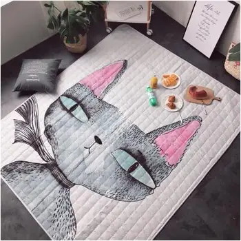 140X200CM Nordic Carpets For Living Room Waterproof Outdoor Picnic Mat Area Rug Kids Play Mat Anti-Slip Home large carpet pad
140X200CM Nordic Carpets For Living Room Waterproof Outdoor Picnic Mat Area Rug Kids Play Mat Anti-Slip Home large carpet pad
