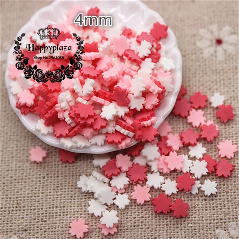 30g 4mm Polymer Clay Mix Colors Flower Slice Flatback DIY Nail Art Supply Decoration Charm Craft
30g 4mm Polymer Clay Mix Colors Flower Slice Flatback DIY Nail Art Supply Decoration Charm Craft
