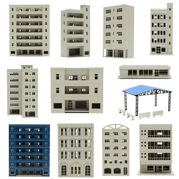 Outland Models Grey Miniatures Building Models Modern Apartment Dormitory School Layout DIY Micro Landscape Decor N HO OO Scale
Outland Models Grey Miniatures Building Models Modern Apartment Dormitory School Layout DIY Micro Landscape Decor N HO OO Scale