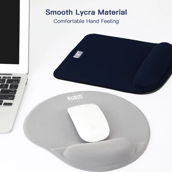 BUBM Mouse Pad Support Wrist Protector Ergonomic Design Memory Comfort Anti-slip Pad Mousepad Mousemat For Computer Game Player 
BUBM Mouse Pad Support Wrist Protector Ergonomic Design Memory Comfort Anti-slip Pad Mousepad Mousemat For Computer Game Player