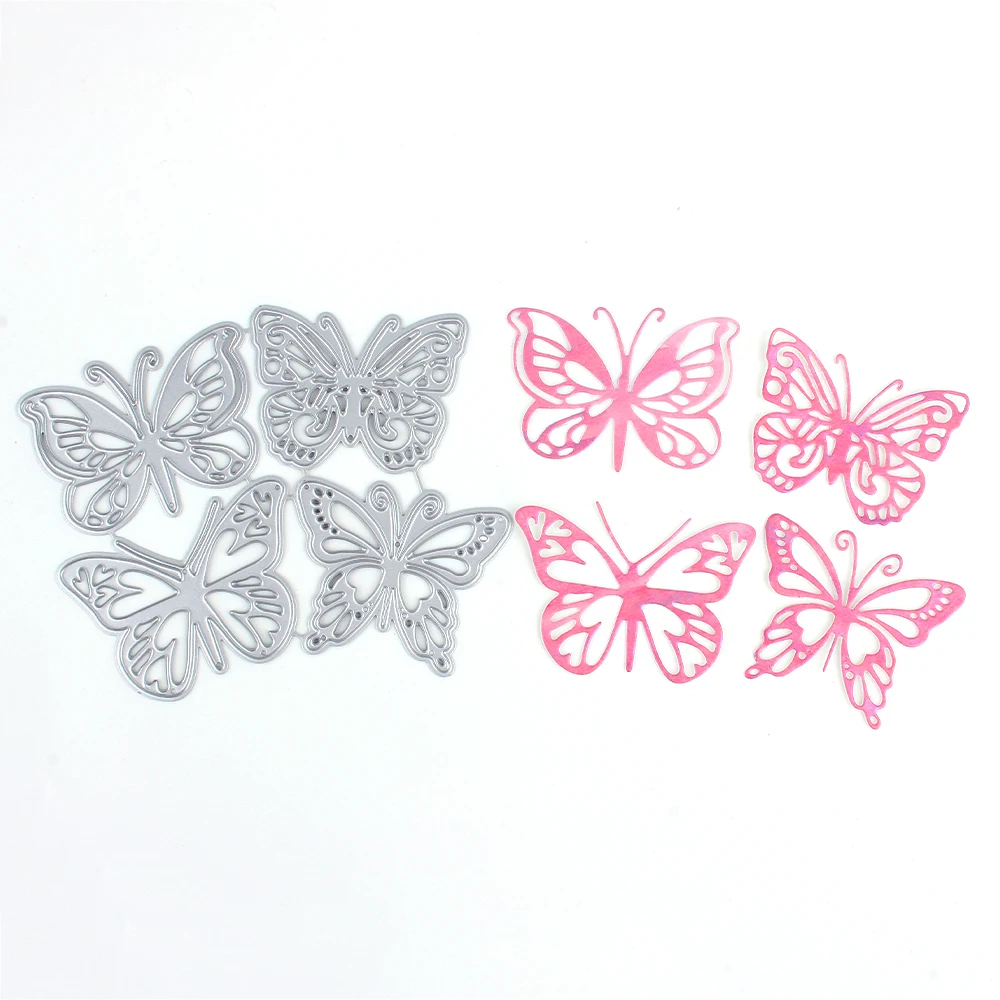 4pcs Butterfly Metal Cutting Dies New 2018 Stencils Dies Scrapbooking Snijmal en Embossing Die Troqueles Craft Dies Troqueles
4pcs Butterfly Metal Cutting Dies New 2018 Stencils Dies Scrapbooking Snijmal en Embossing Die Troqueles Craft Dies Troqueles
