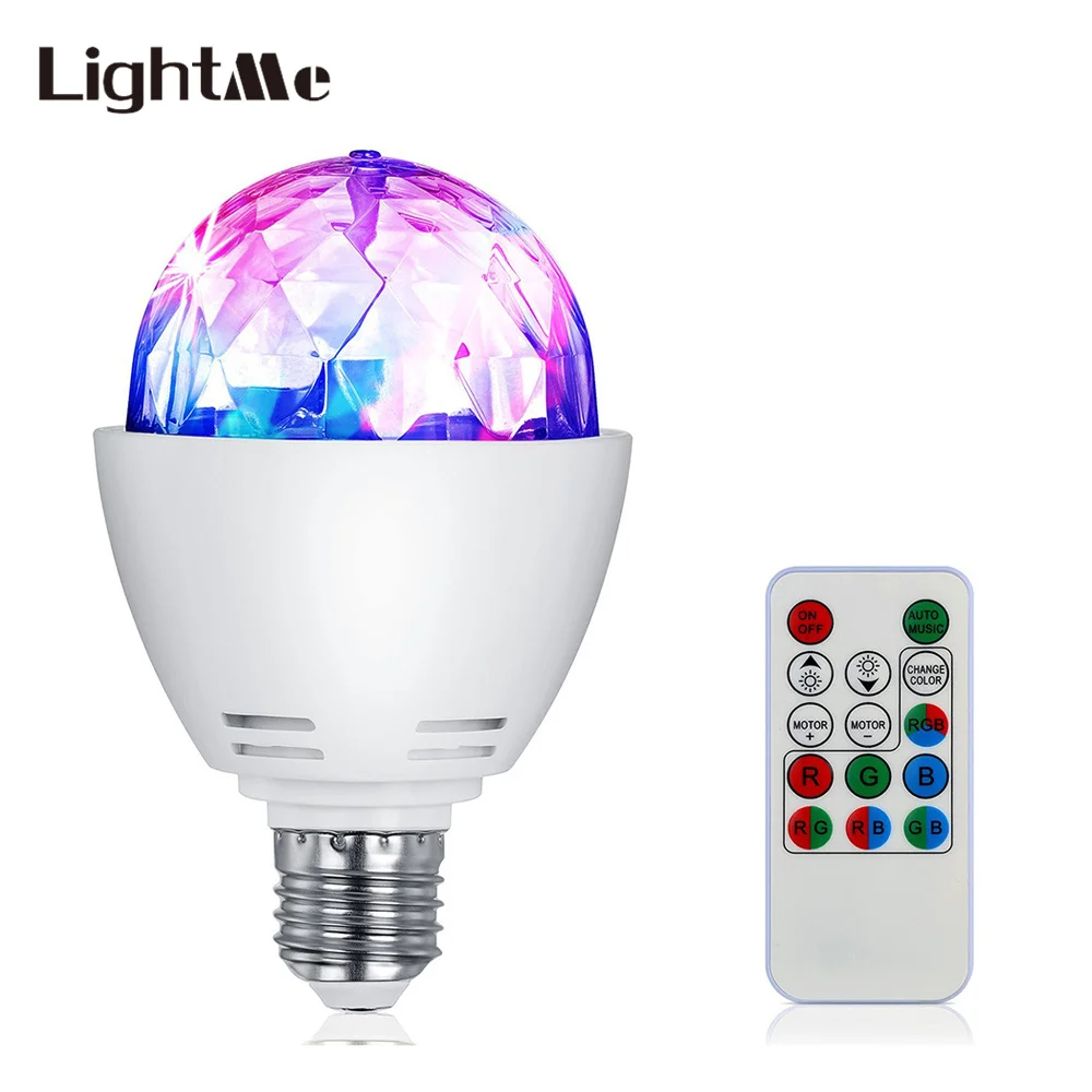 E27 RGB LED Disco Ball Lamp Strobe Light Bulb LED Stage Light Bulb Night Light Projector Lighting Effect For Party Birthday
E27 RGB LED Disco Ball Lamp Strobe Light Bulb LED Stage Light Bulb Night Light Projector Lighting Effect For Party Birthday