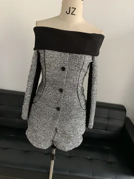 2019 Mini Dress Elegant Celebrity Flare Sequined Slash Neck Women Full Night Club Zippers Body con Party Dresses Wholesale
2019 Mini Dress Elegant Celebrity Flare Sequined Slash Neck Women Full Night Club Zippers Body con Party Dresses Wholesale