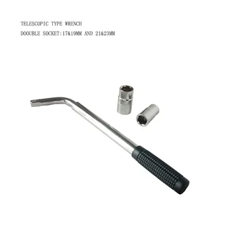 TELESOPIC TIRE WRENCH L TYPE NUT WRENCH TYRE SOCKET SPANNER VEHICLE TYRE MAINTENANCE RETRACTABLE CAR Repair tool kit
TELESOPIC TIRE WRENCH L TYPE NUT WRENCH TYRE SOCKET SPANNER VEHICLE TYRE MAINTENANCE RETRACTABLE CAR Repair tool kit