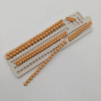 minsunbak Cake Mould Long Pearl Shape Chocolate Silicone Mold Cake Border Decoration Tool
minsunbak Cake Mould Long Pearl Shape Chocolate Silicone Mold Cake Border Decoration Tool