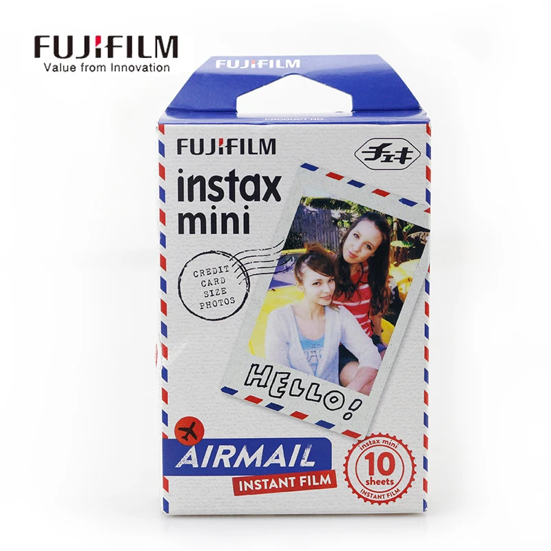 Fujifilm Fuji Instax Mini 8 Film Camera Paper Photo 10 Sheet Airmail Envelope Vision Instant for 8 7s 25 30 90 Cam 35MM Film
Fujifilm Fuji Instax Mini 8 Film Camera Paper Photo 10 Sheet Airmail Envelope Vision Instant for 8 7s 25 30 90 Cam 35MM Film