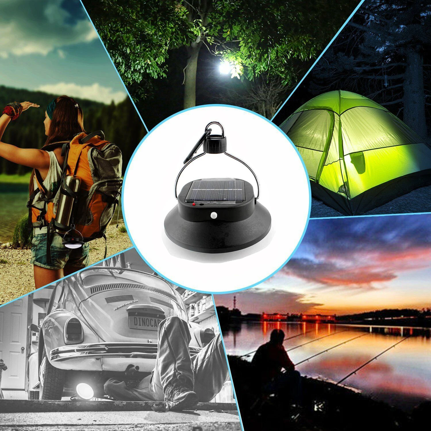 Solar camping light charging multi-function portable lantern outdoor tent light support mobile phone charging
Solar camping light charging multi-function portable lantern outdoor tent light support mobile phone charging