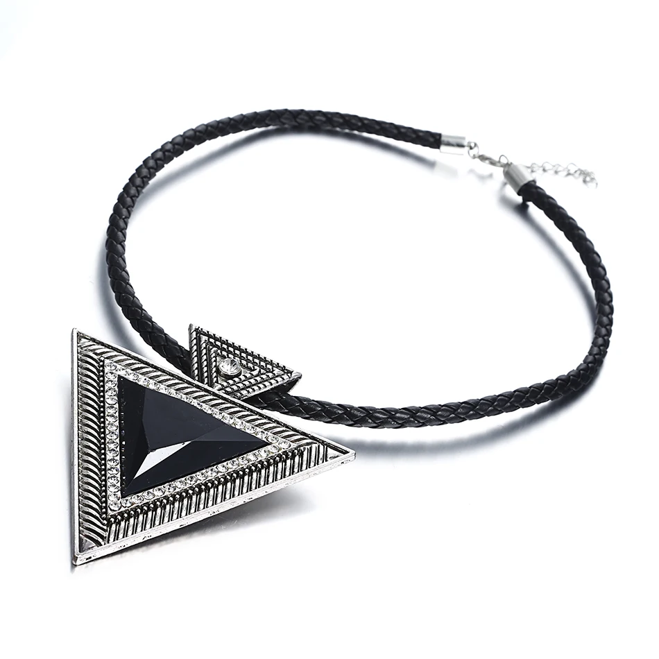 Match-Right New 2015 Hot Pendant Necklace Fashion Chokers Statement Necklaces Triangle Pendants Rope Chain for Gift Party
Match-Right New 2015 Hot Pendant Necklace Fashion Chokers Statement Necklaces Triangle Pendants Rope Chain for Gift Party