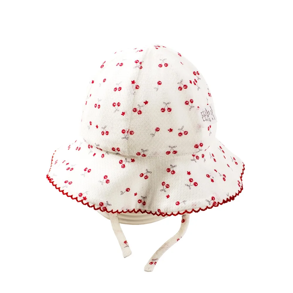 Baby Summer Toddler Girls' Brim Sun Protection Hat Lovely Cherry printing Baby Girl Brim Sun Hats
Baby Summer Toddler Girls' Brim Sun Protection Hat Lovely Cherry printing Baby Girl Brim Sun Hats