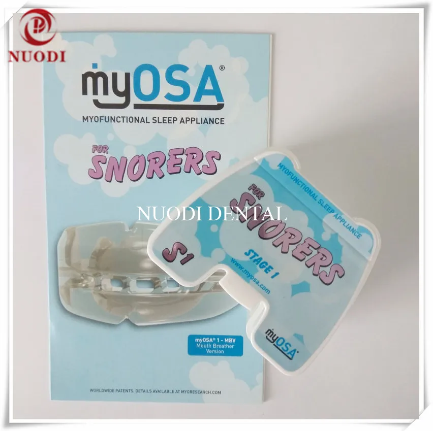 Myofunctional sleep appliance S1/Dental MyOSA for snorers S1/MRC Teeth trainer for Sleep Disorder Breathing
Myofunctional sleep appliance S1/Dental MyOSA for snorers S1/MRC Teeth trainer for Sleep Disorder Breathing