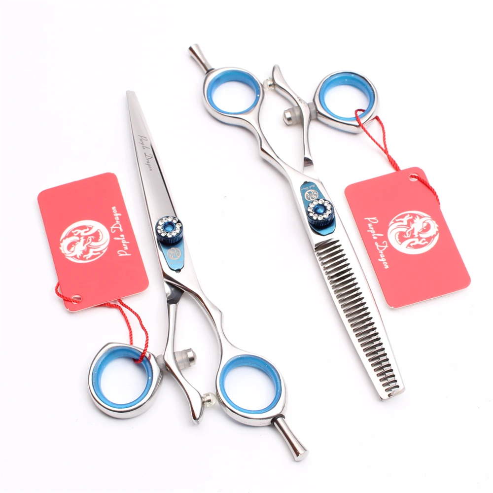 Professional Hairdressing Scissors Z9019 6" Purple Dragon 440C Thinning Scissors Hair Cutting Shears Swivel Handle Hair Scissors
Professional Hairdressing Scissors Z9019 6" Purple Dragon 440C Thinning Scissors Hair Cutting Shears Swivel Handle Hair Scissors