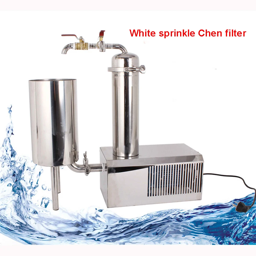 New 304 Stainless Steel Wine Water Filter Removal of Impurities High Quality Filter Machine 750W 220V/50hz white sprinkle Chen
New 304 Stainless Steel Wine Water Filter Removal of Impurities High Quality Filter Machine 750W 220V/50hz white sprinkle Chen