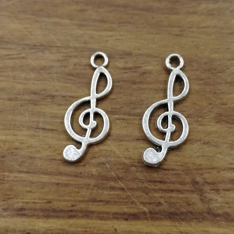 20pcs Charms musical note 24x10mm Tibetan Silver Plated Pendants Antique Jewelry Making DIY Handmade Craft
20pcs Charms musical note 24x10mm Tibetan Silver Plated Pendants Antique Jewelry Making DIY Handmade Craft